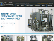 Tablet Screenshot of filterandwater.com